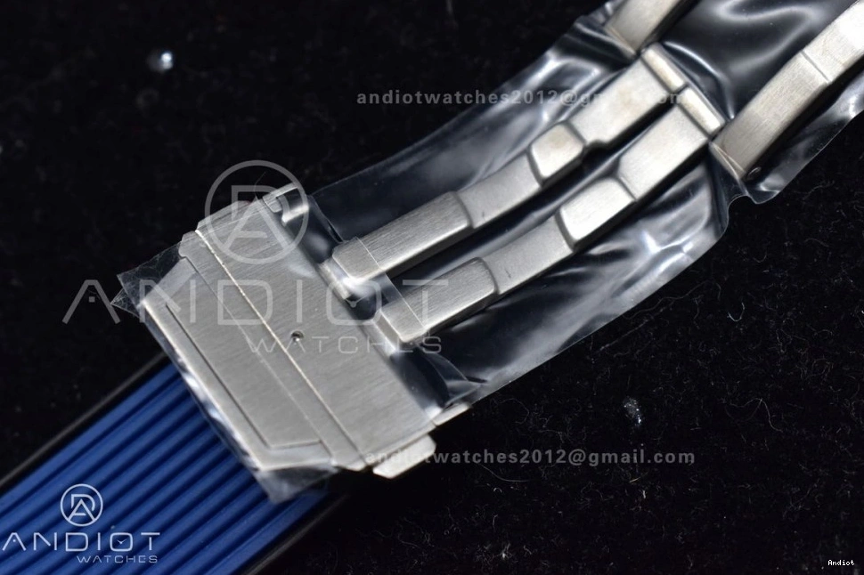 Edition Blue Strap Skeleton Titanium 1:1 Big on Unico Best A1280 Hublot Rubber Dial ZF Blue Bang 0514